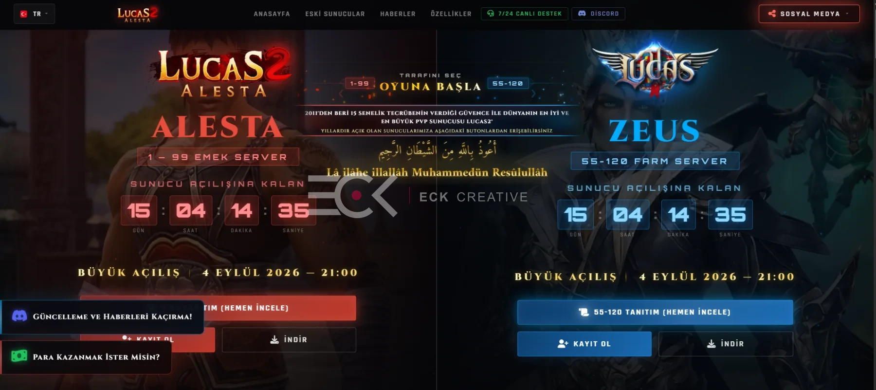 Web Giriş Indexi
