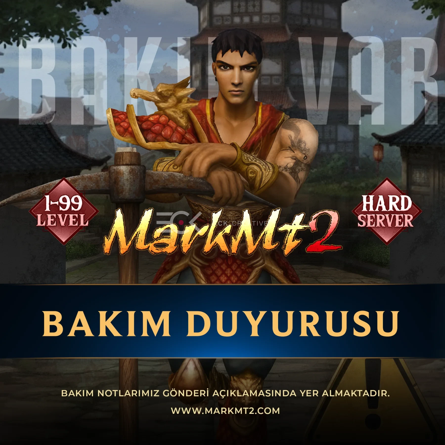 Bakım Duyurusu