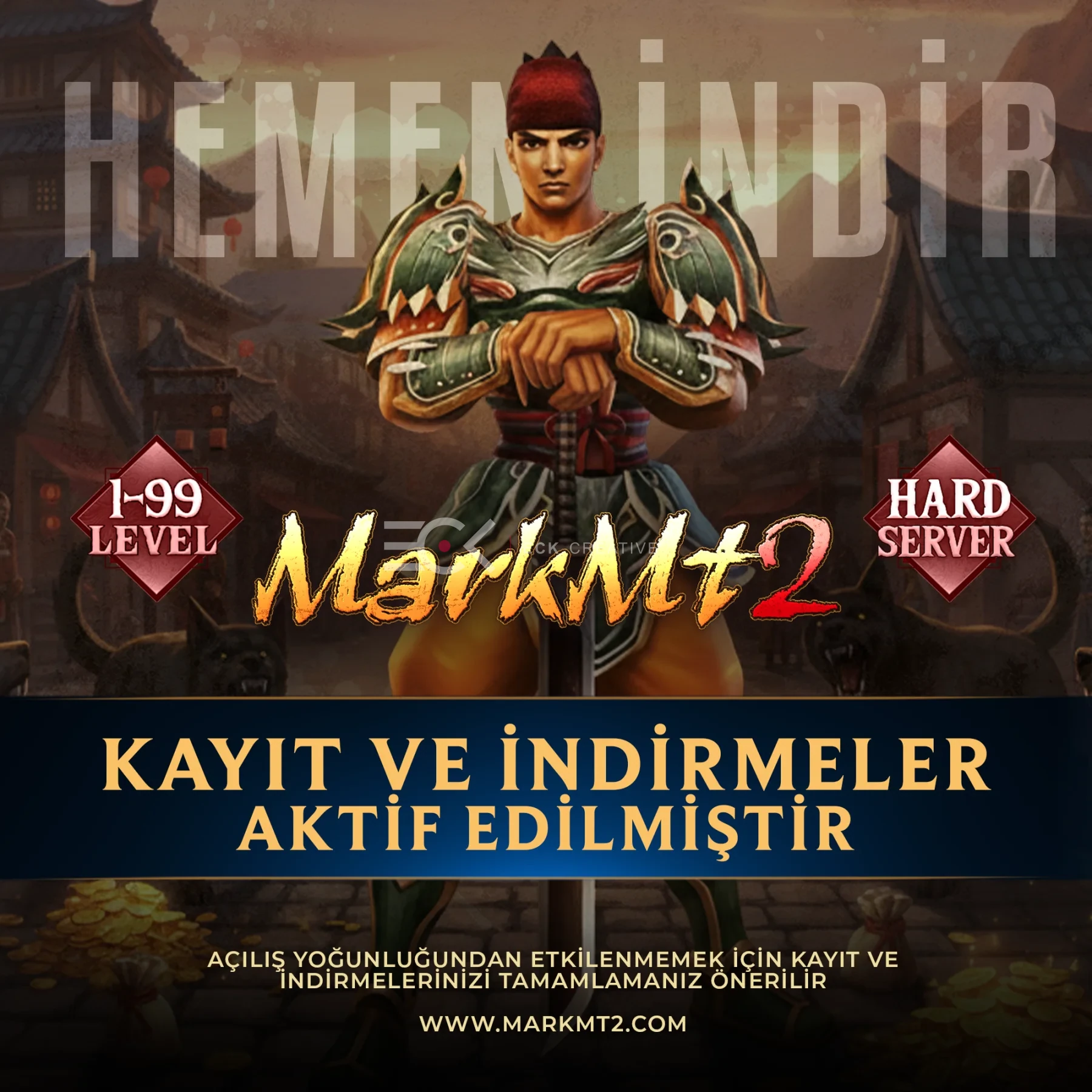 Kayıt ve İndirme Duyurusu